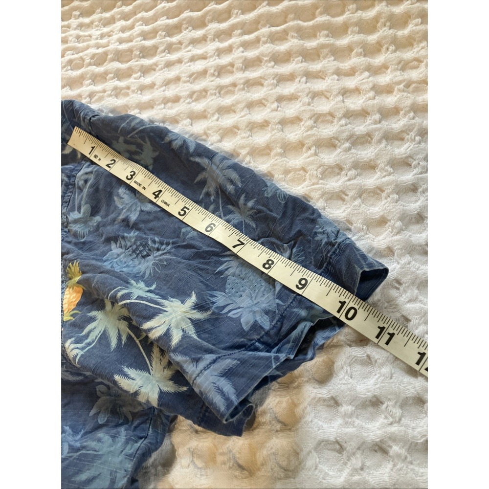 Tommy Bahama Island Modern Fit Men's L Silk Blend Floral Hawaiian Shirt READ - Picture 6 of 9